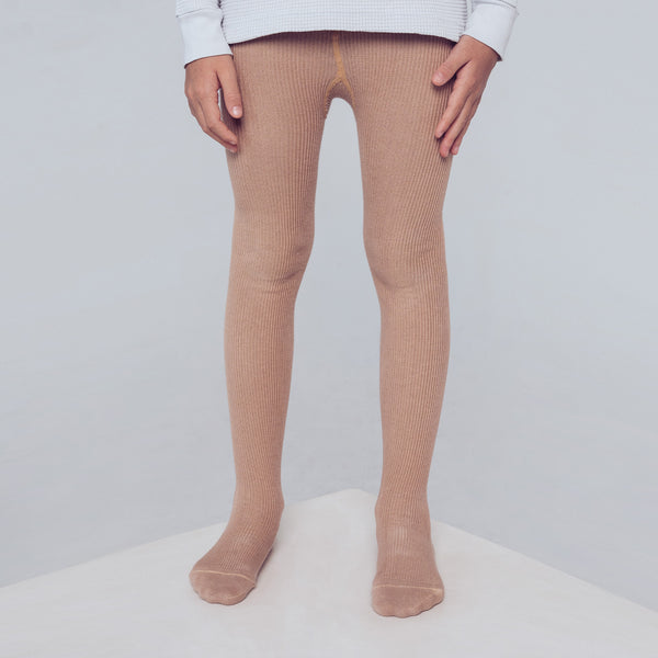 Tights - Beige Brown