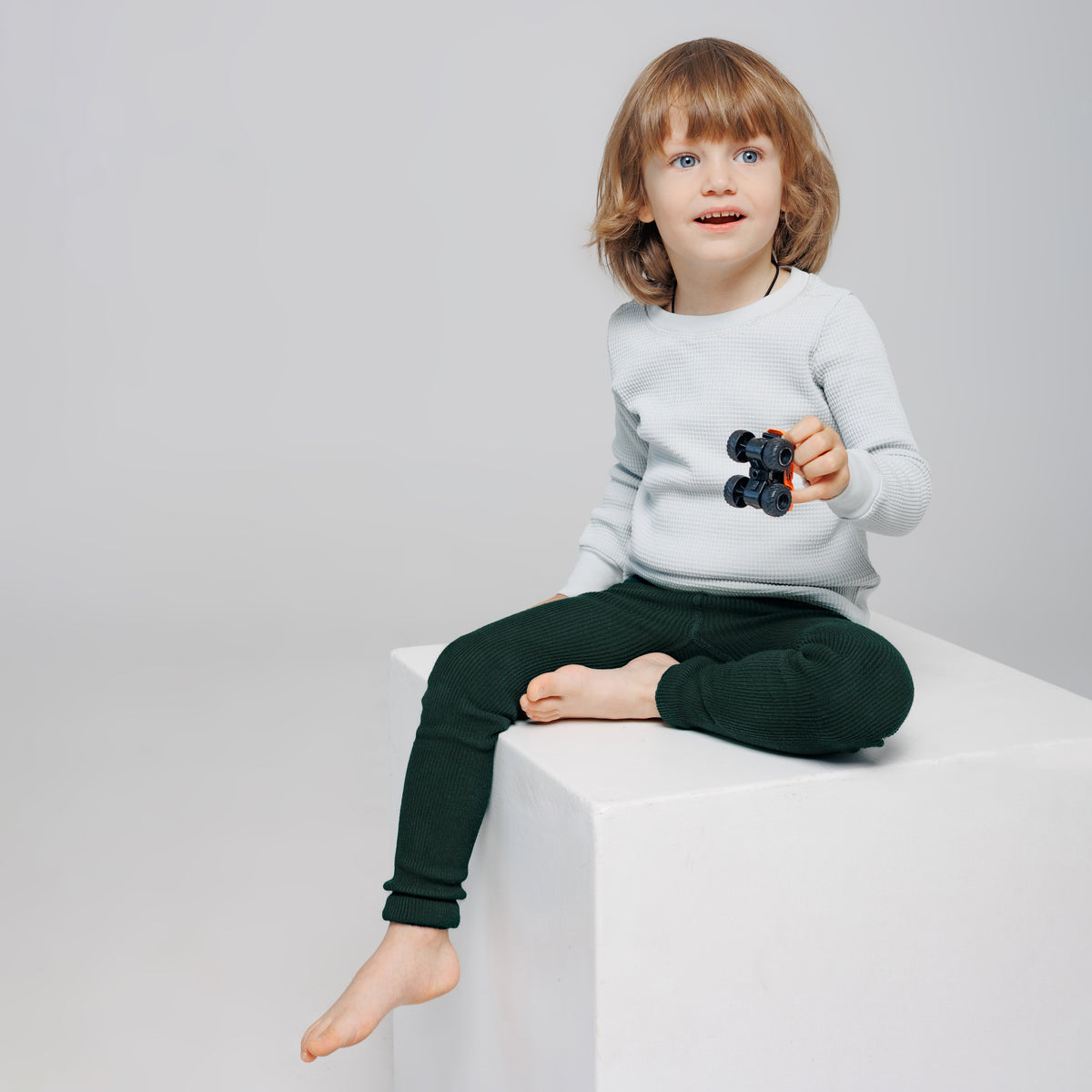 Footless Tights - Conifer Green
