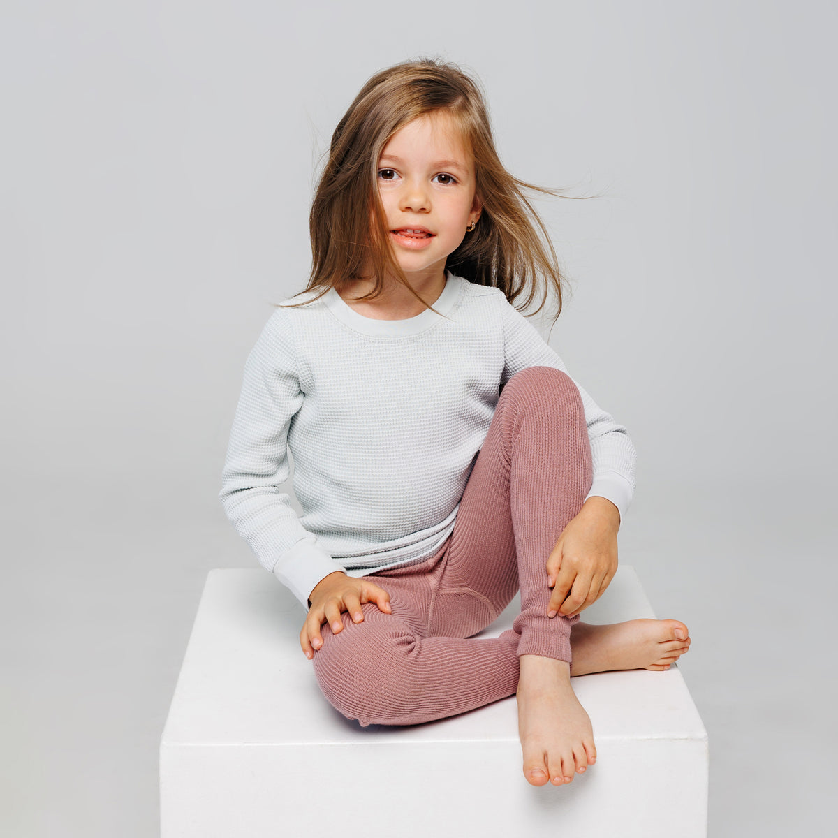 Footless Tights - Dusty Rose