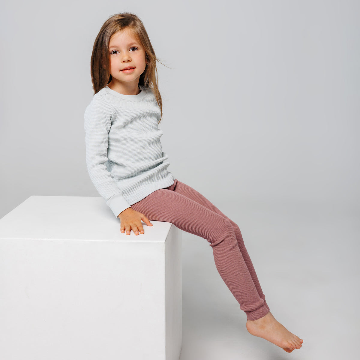 Footless Tights - Dusty Rose