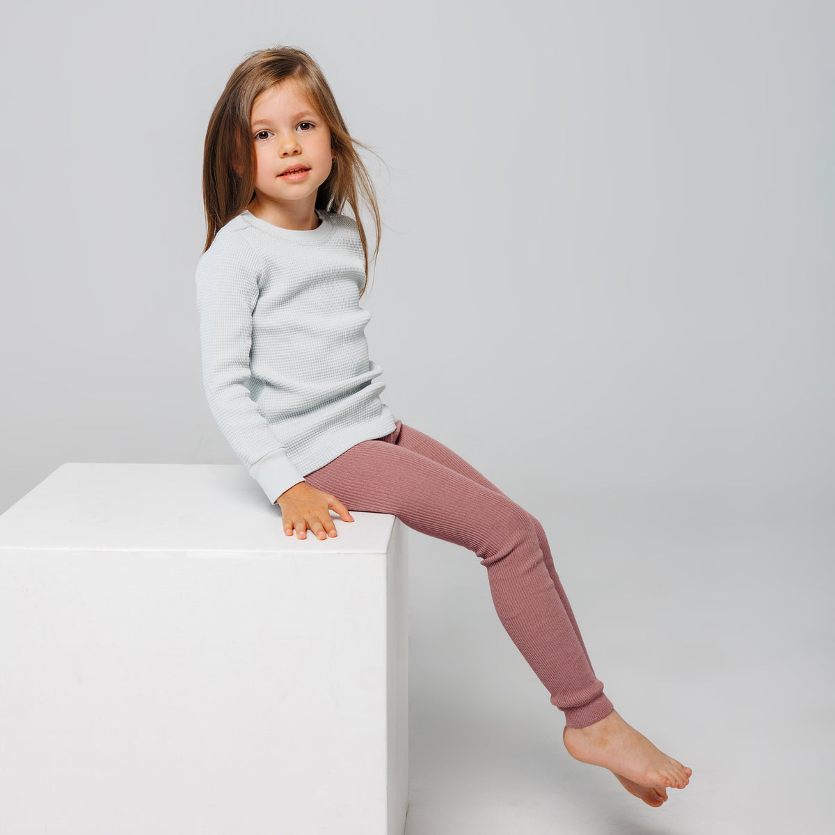 Footless Tights - Dusty Rose