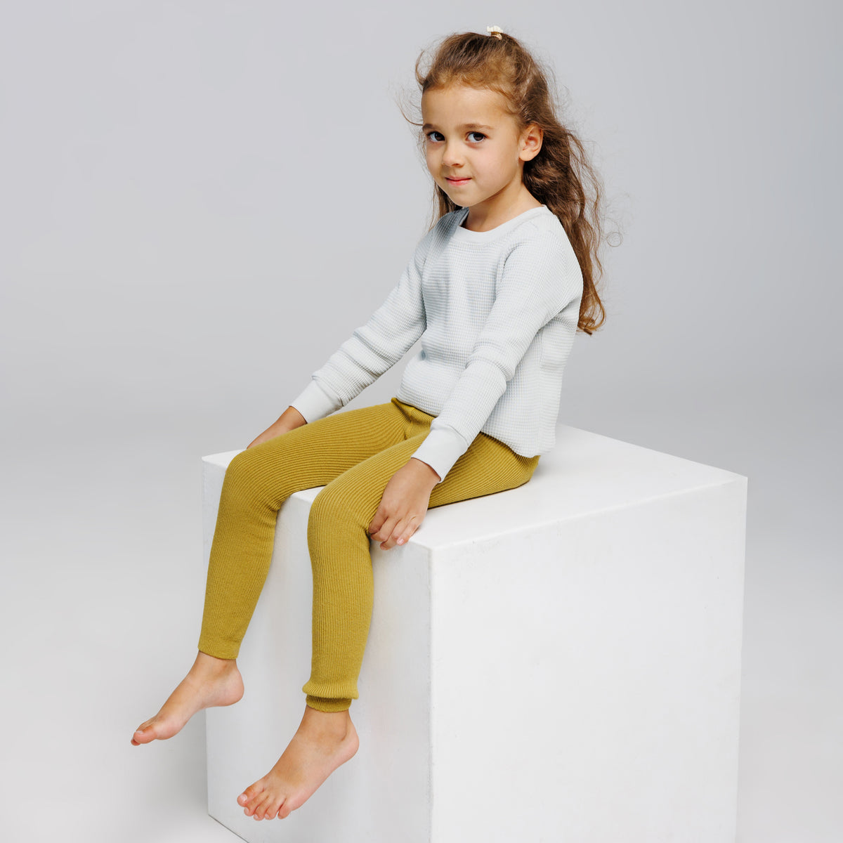 Footless Tights - Yellow Ochre