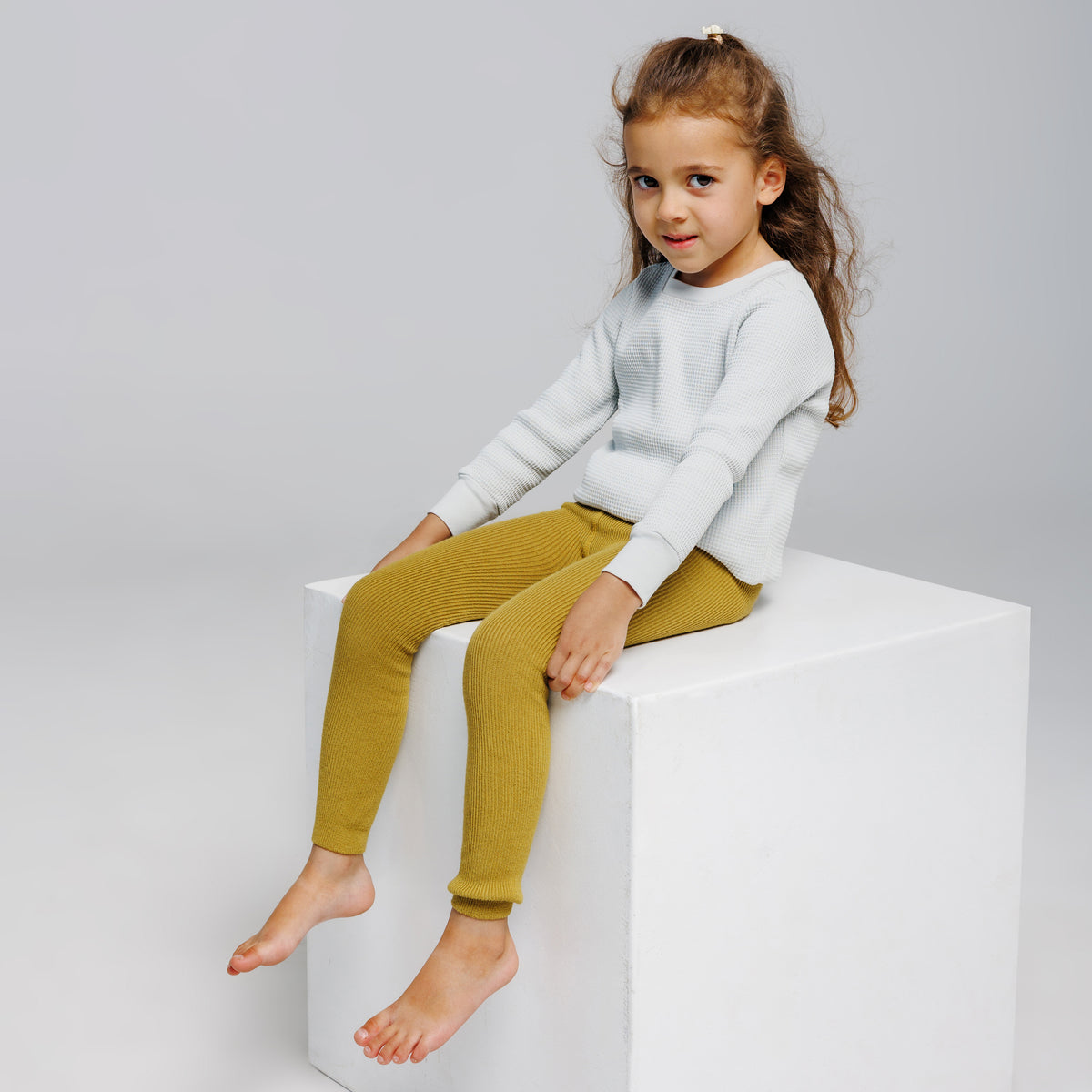 Footless Tights - Yellow Ochre