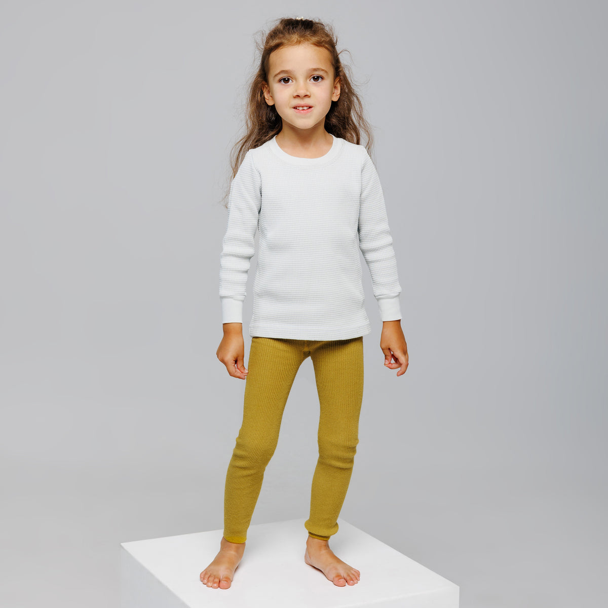 Footless Tights - Yellow Ochre