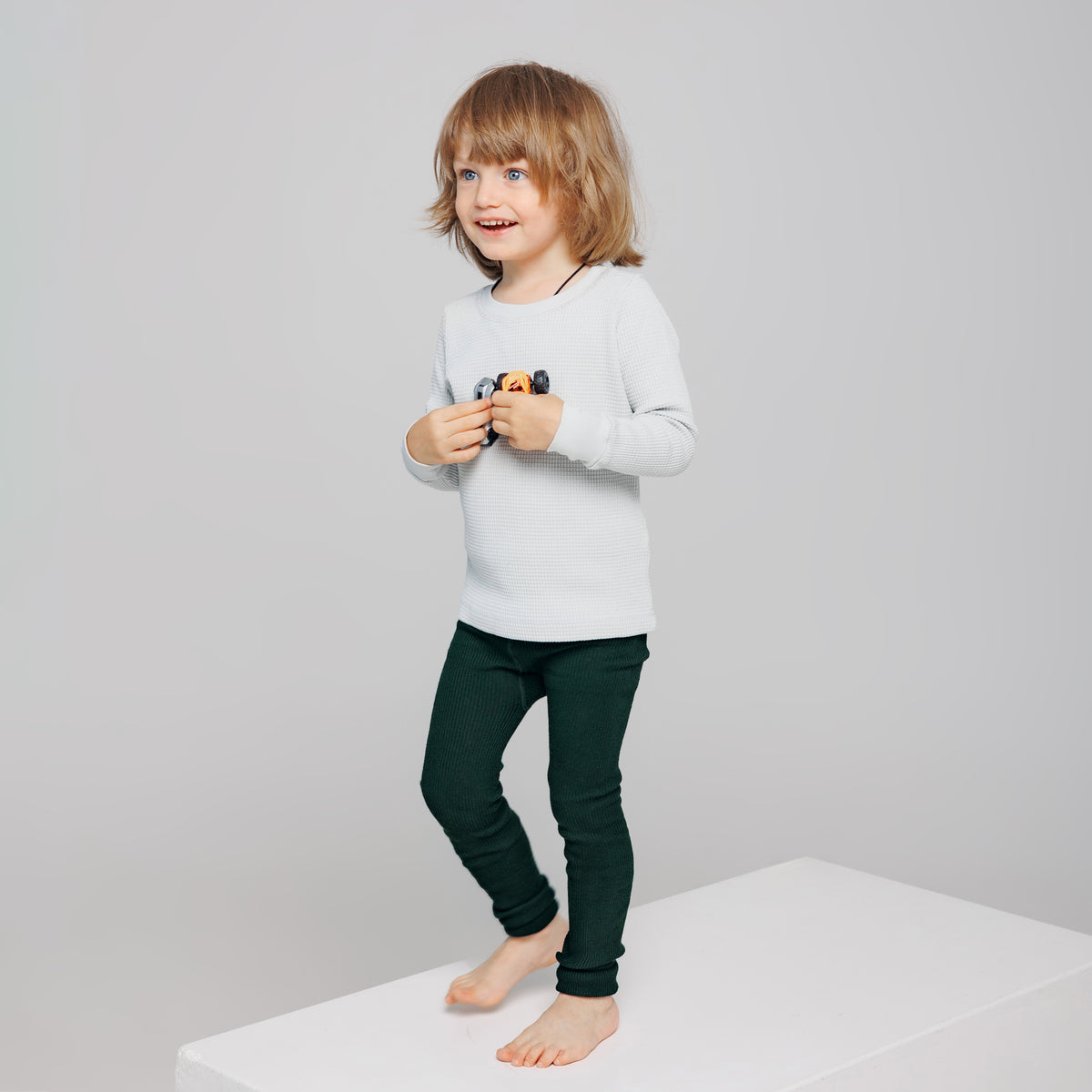 Footless Tights - Conifer Green