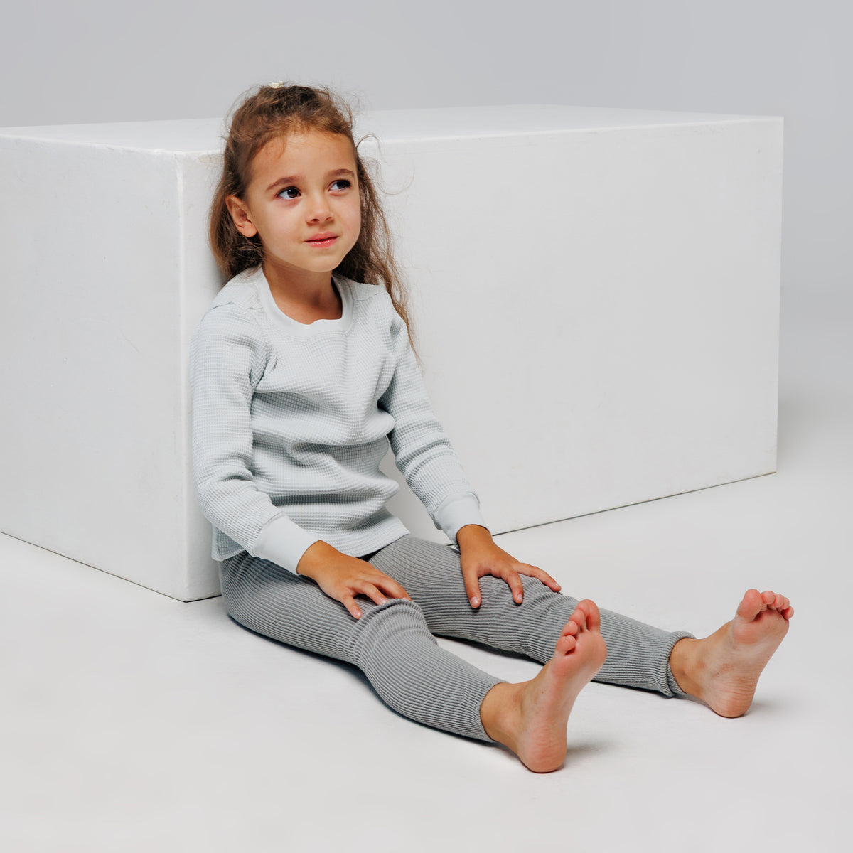 Footless Tights - Northern Grey