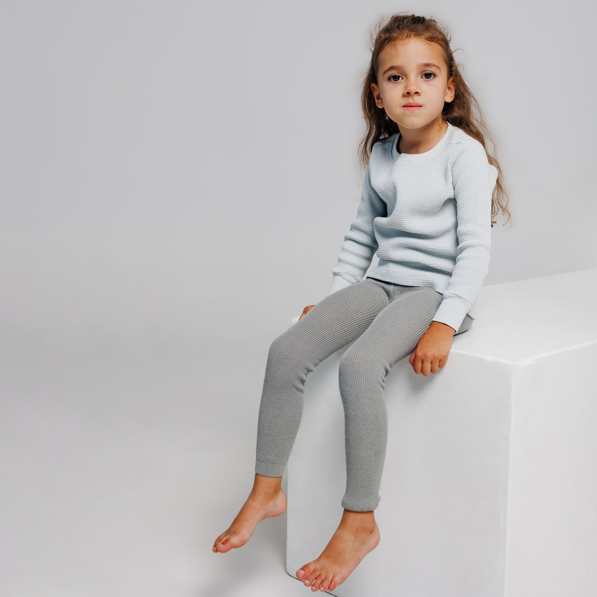 Footless Tights - Northern Grey