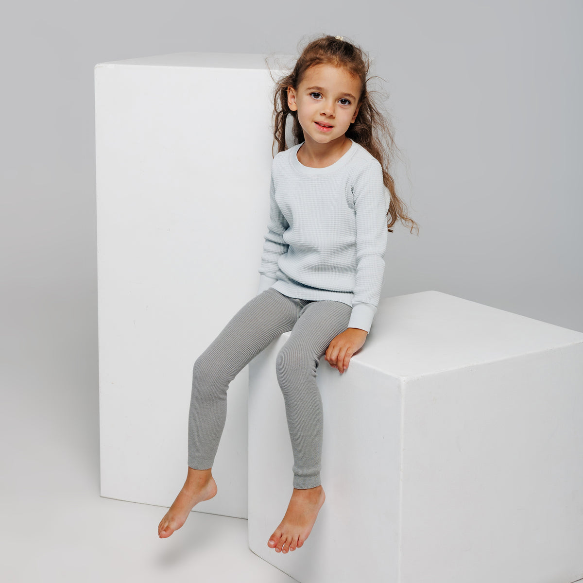 Footless Tights - Northern Grey
