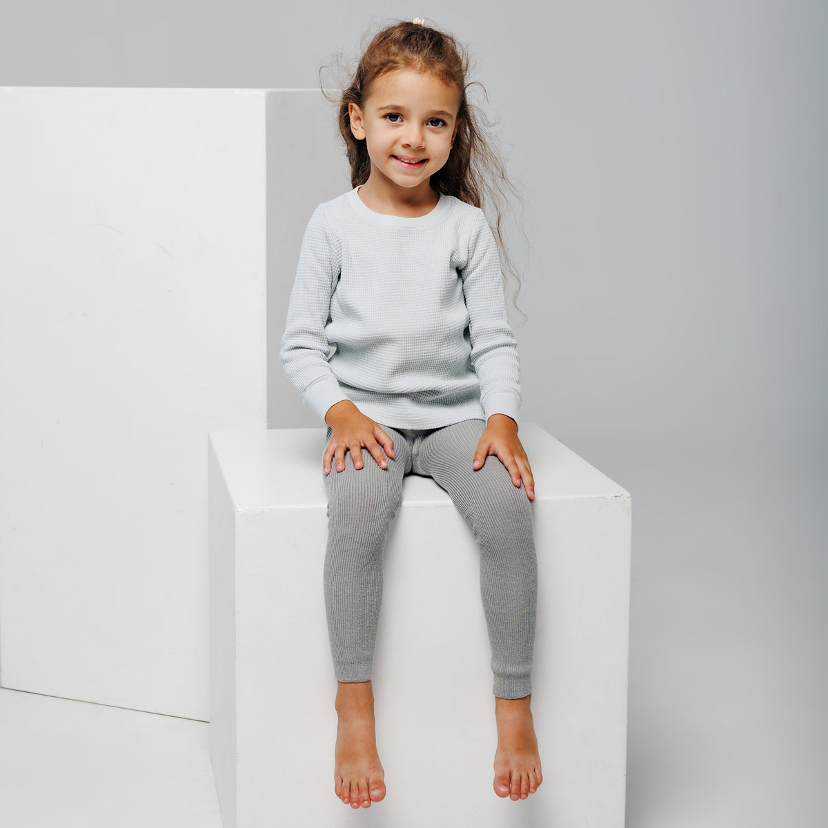 Footless Tights - Northern Grey