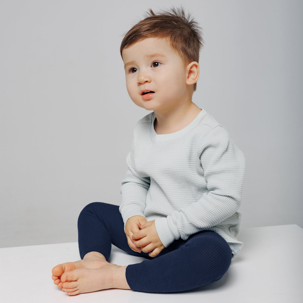 Footless Tights - Navy Blue
