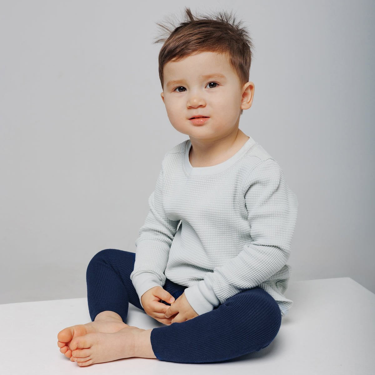 Footless Tights - Navy Blue