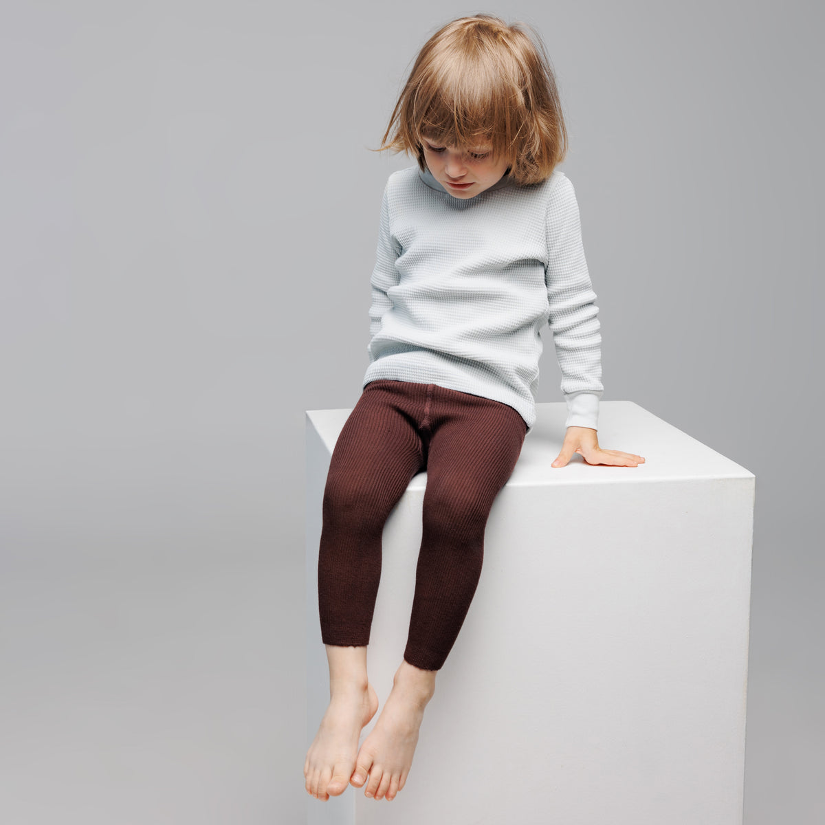 Footless Tights - Chocolate Brown