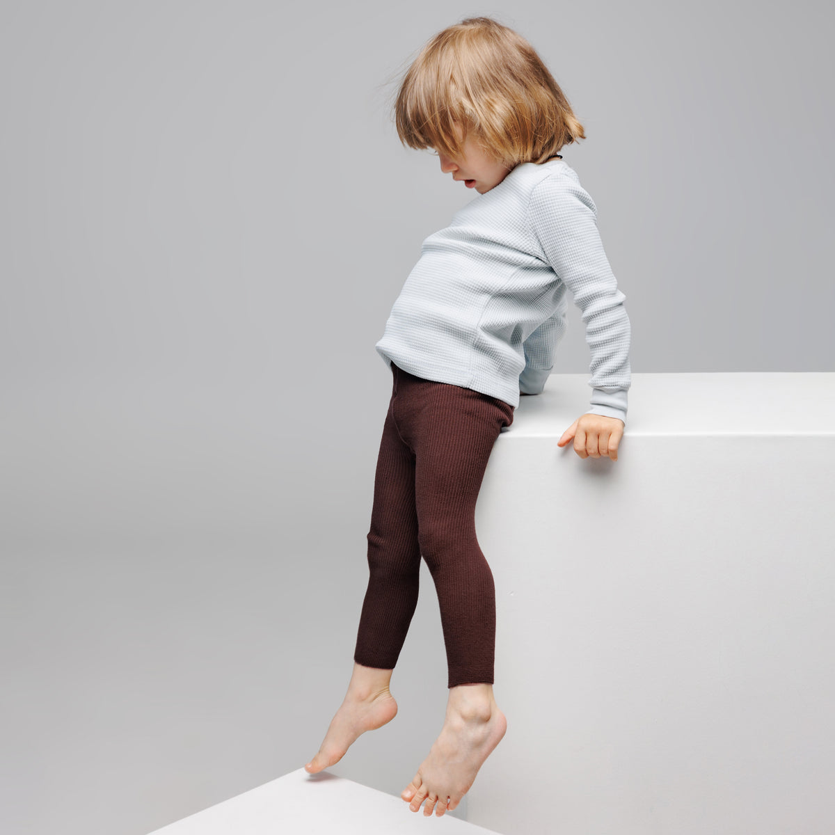 Footless Tights - Chocolate Brown