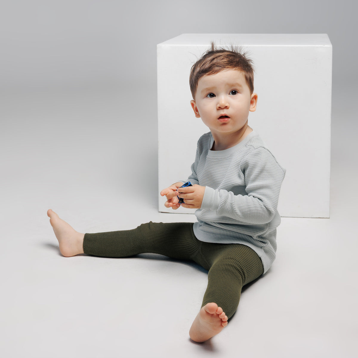 Footless Tights - Forest Green