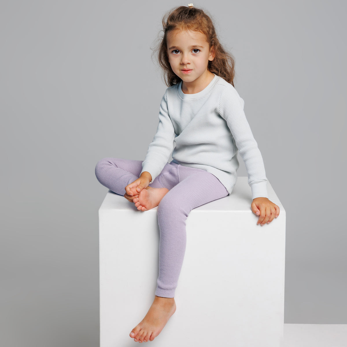 Footless Tights - Pastel Purple