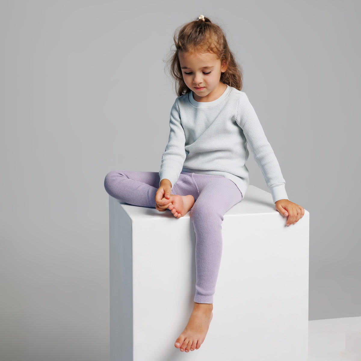 Footless Tights - Pastel Purple