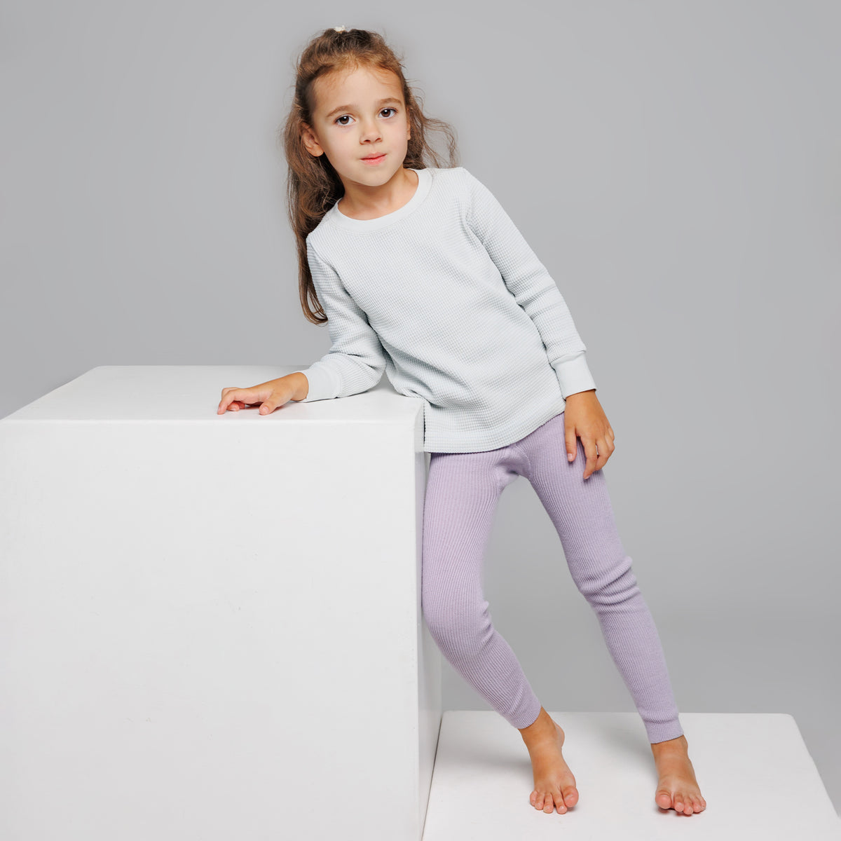 Footless Tights - Pastel Purple