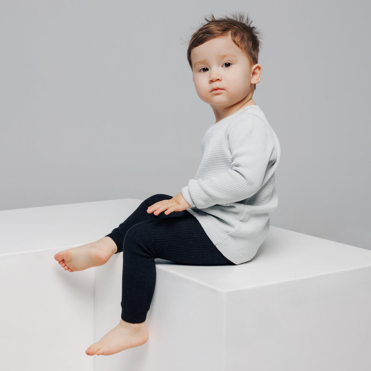 Footless Tights - Carbon Black