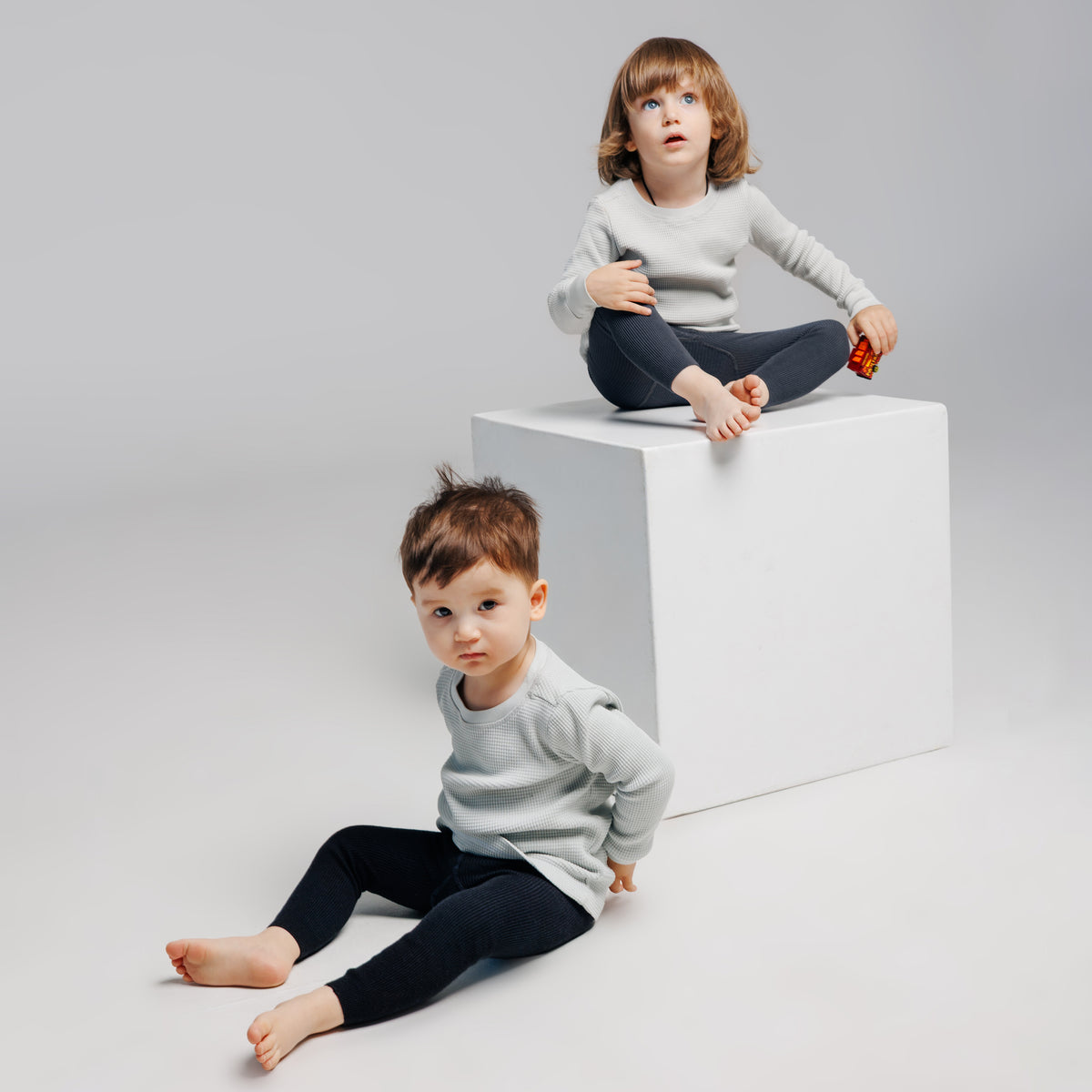Footless Tights - Pearl Grey