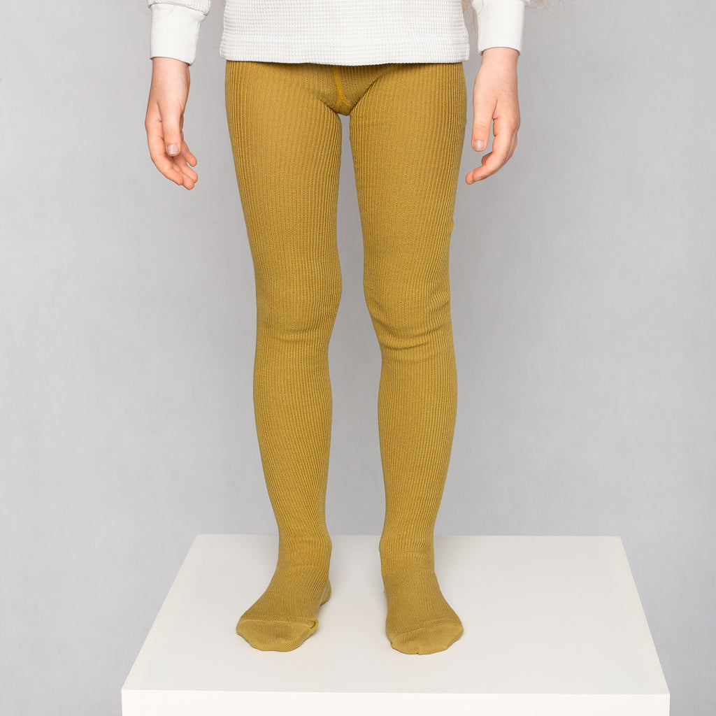 Mustard yellow tights best sale