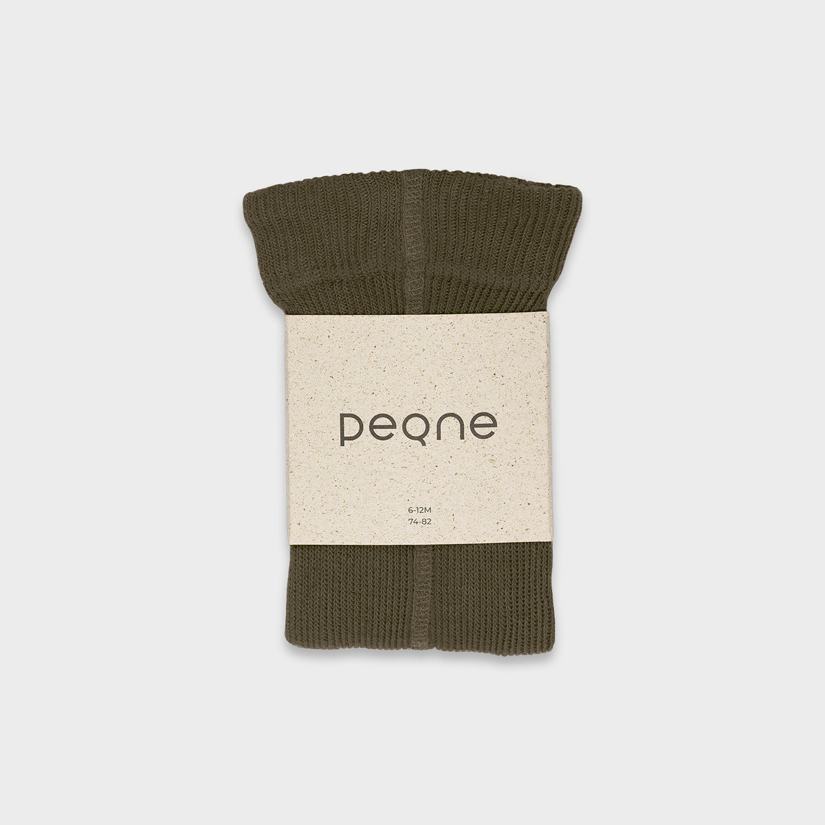 PEQNE Footed Children Tights in Forest Green